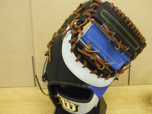  made in Japan! Wilson woman softball exclusive use mito( First catcher combined use ) 9041 blue × white [ that 8]