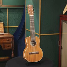 送料無料 Ohana TKGL-20 Guitarlele Tenor Body オハナウクレレ ギタレレ マホガニートップ テナーウクレレ ケース付 検品調整済出荷_画像2