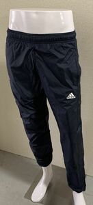  new goods unused men's adidas Adidas nylon pants M size navy H14170 JAW30 navy blue color Wind breaker long sport Logo 