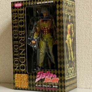 新品未開封 限定版 フィギュア 荒木飛呂彦指定カラー 超像可動 ジョジョの奇妙な冒険 第一部 ディオ・ブランドー メディコス ワンフェスの画像1