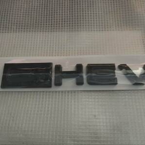【送料無料】e:HEV エンブレム マットブラック 横16.2cm×縦3.5cm×厚さ４mm ① ホンダ HONDAの画像1