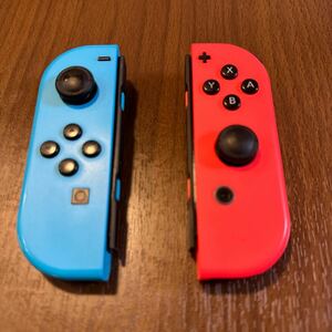 Nintendo Switch Joy-Con ジョイコン ネオンブルー ネオンレッド 