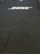 90's ヴィンテージBOSEボーズBlackブラックUSA製 TシャツSize XL/検80'sチャンピオン.シュプリーム 音響スピーカー企業物バンドTシャツ_画像10