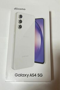 Galaxy A54 5G SC-53D オーサムホワイト SIMフリー おまけ付