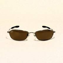 美品 RAY-BAN RAY BAN レイバン サングラス RE8015 メンズ ユニセックス ブラウン_画像1