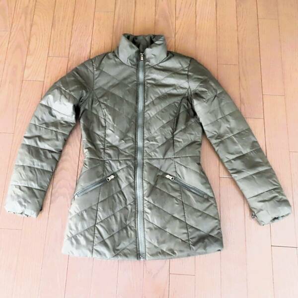 美品 THE NORTH FACE ノースフェイス ナイロンジャケット PRIMALOFT WOMENS FEMMES XS カーキ ウーマン レディース