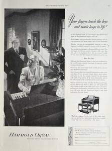  rare!1948 year Hammond * organ advertisement /Hammond Organ/ musical instruments /15