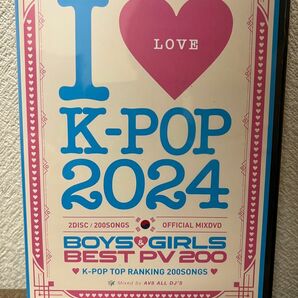 I LOVE K POP 2024!K POP 2枚組DVD