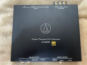 audio-technica オーディオテクニカ デジタルトランスポートD/Aコンバーター AT-HRD500 中古