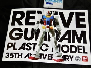  Bandai Gundam 35 anniversary pamphlet REVIVE GUNDAM PLASTIC MODEL 35TH ANNIVERSARY 20P