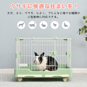  rabbit cage small size pet cage hamster cage small animals cage with casters . ceiling door breeding cage .. cat ... construction easy small animals for 