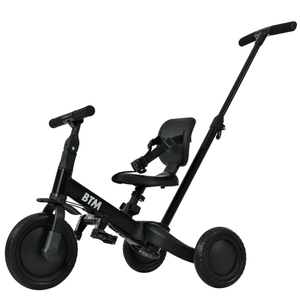  tricycle pair .. bike one pcs 4 position stroller .... hand pushed . stick attaching for children tricycle child bicycle 3 wheel bicycle bike pedal attaching 1-5 -years old present 
