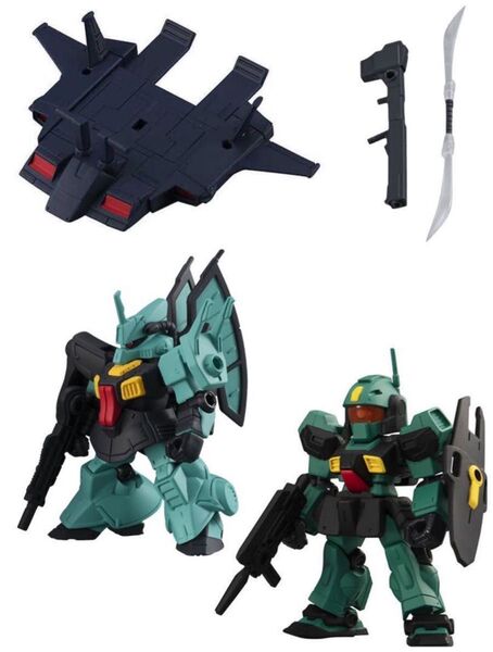 【新品】MOBILE SUIT ENSEMBLE 20 &22ネモ+ディジェ＋武器+ドダイ改 モビルスーツアンサンブル20&22