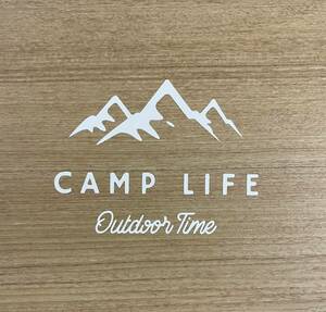234. 【送料無料】 CAMP LIFE Outdoor Time キャンプ 山 アウトドア 【新品】.