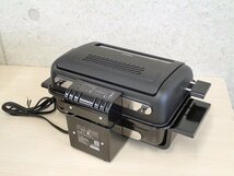 ●MMT● 店頭展示品 2023年製 ワイドサイズ タイマー ワイドグリル 魚焼きグリル 魚焼き器　両面焼きマルチロースター YW.C-S1.10（SL-15)_画像6