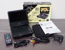 ●CCM●2023年製　ポータブルDVDプレーヤー 7インチ　C.PD-N7.0-B(管理番号No-JAN3560)_画像1