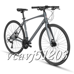 ◆稀少品◆2024年モデル ロードバイク 30段変速！自転車 軽量 前後ディスクブレーキ 通勤 通学 700C サドルカバー/フェンダー付きの画像10