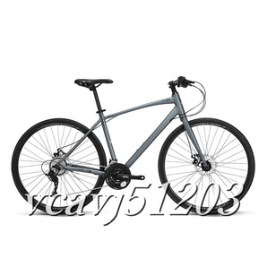 ◆稀少品◆2024年モデル ロードバイク 30段変速！自転車 軽量 前後ディスクブレーキ 通勤 通学 700C サドルカバー/フェンダー付きの画像1