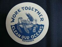 【パタゴニア】 ”CLEAN OUR OCEANS ” 　ステッカー_画像1