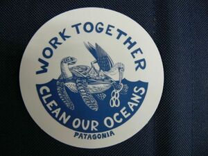 【パタゴニア】 ”CLEAN OUR OCEANS ” 　ステッカー