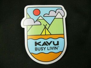 正規品【KAVU カブー】ステッカー　”ティピー”