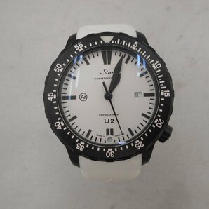 【Sinn U2.W 1020．7402】ジン メンズ腕時計 ダイバーズウォッチ ホワイト＆ブラック SY02-CHNの画像2