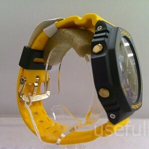 【CASIO】 カシオ G-SHOCK 腕時計 アイサーチジャパン コラボモデル タフソーラー アナログ2針 GA-B2100-9AJ SY03-Y88の画像4