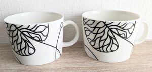 イッタラ iittala×マリメッコ marimekko ボットナ マグカップ マグカップペア