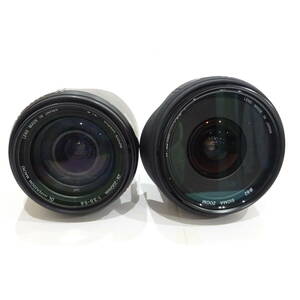 1円～ シグマ SIGMA カメラ レンズ Aspherical 17-35mm D 28-200mm D 動作未確認 現状品