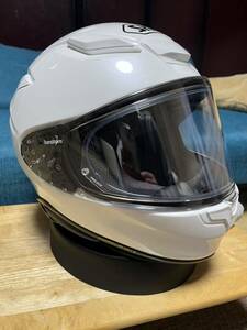 SHOEI フルフェイスヘルメット Z8 白　ピンロック　フォトクロミックシールド付き