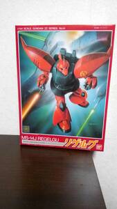 * 1/144li gel g/ Mobile Suit Gundam ZZ gun pra old package red Bandai gel gg