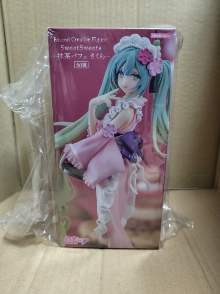 初音ミク Exc∞d Creative Figure SweetSweetsー抹茶パフェ さくらー