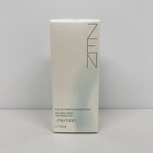 未使用品 資生堂 ZEN オードパルファン アロマティック ナチュラルスプレー 100ml コロン 香水　SHISEIDO ゼン ウィア