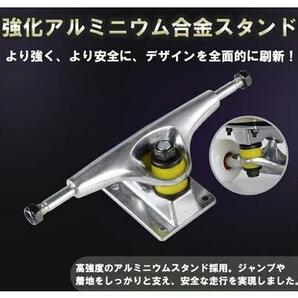 スケボー 【黒猫】 初心者 スケートボード キッズ 大人 初中級者用 コンプリート 完成品 LB-192の画像5