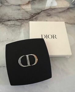 ディオール　 Dior　コンパクトミラー　ブラック　箱付き