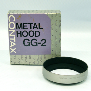 【送料無料】CONTAX コンタックス Gシリーズ Planar 45mm F2用 METAL HOOD GG-2 未使用品