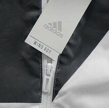 新品 ゴルフにお勧め adidas GOLF アディダス 2WAY ジャケット M ブルゾン ゴルフウェア 防寒 撥水 ブルゾン メンズ ホワイト_画像10