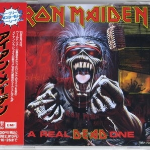 ☆ アイアン・メイデン IRON MAIDEN ア・リアル・デッド・ワン A Real Dead One 初回限定 日本盤 帯付き TOCP-7599 新品同様 ☆の画像1