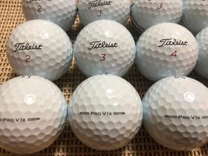 ロストボール12球☆タイトリスト PRO V1X 2023年モデル☆titleist