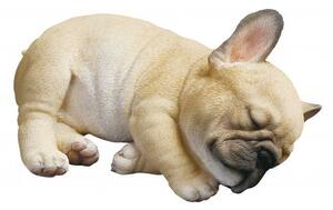 ドッグオーナメント フレンチブルドック 居眠り 犬 オブジェ 置物 飾り インテリア 雑貨 かわいい おしゃれ