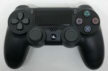 PS4 コントローラー 純正 黒 ブラック ディアルショック4 DUALSHOCK4 CUH-ZCT2J アルコール消毒済 B01_画像1