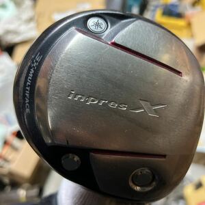 ドライバー ゴルフ　ヤマハ　inpres X 10° vc6.0 Flex-s fujikura MotoRe 中古