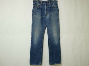 良いヒゲ色落ち! USA製 1988年 80s LEVI'S 517-0217 赤タブ リーバイス デニム パンツ ブーツカット ジーンズ W34//ビンテージ フレアー ☆