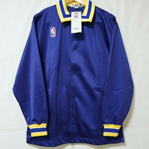 デッドストック 90s ビンテージ NBA オフィシャル 正規品 ウォームアップ ジャージ ジャケット L サイズ 検 LA ロサンゼルス レイカーズ