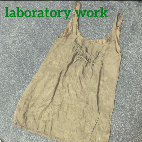 laboratory work キャミソール　ミニワンピース　トップス タンクトップ