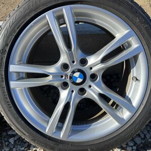 BMW F32 F33 4シリーズ Mスポーツ純正18インチタイヤホイールセット F36 F82 F83 M4 PCD120 フロントバリ溝 420iクーペ 3シリーズ5シリーズの画像4