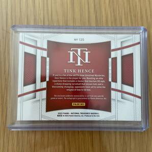2023 National Treasures TINK HENCE Patch Auto /99 - St. Louis Cardinals. !!! SP Nice Patch の画像2
