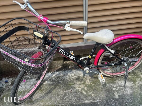 自転車 ピンク マウンテンバイク　キッズ