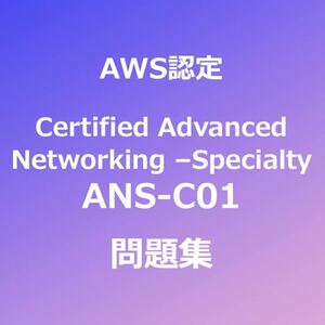 AWS ANS-C01 問題集｜5月14日最終確認