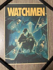 ▲棚:V_H7「ウォッチメン　クラフト ポスター　02」ザック・スナイダー 監督作品　XC3-29